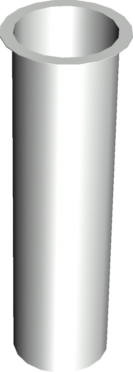 Tapeind Bakgoot Ø80 mm 30 Cm