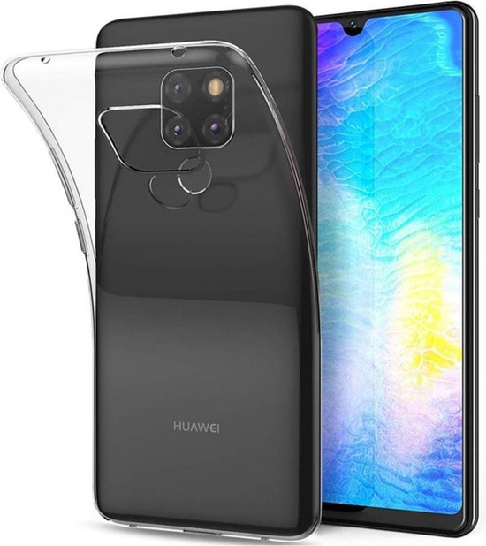 Huawei Mate 20 - Transparant siliconen hoesje