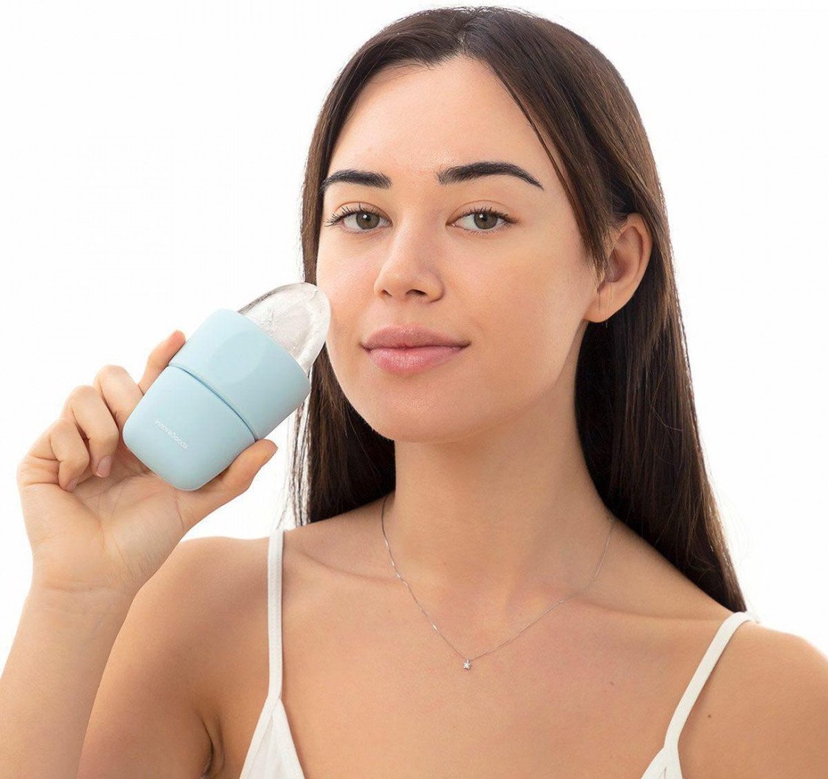 Goedkoopste Dubbele ijsgezichtsroller Riller InnovaGoods - Gezicht - Roller - Beauty
