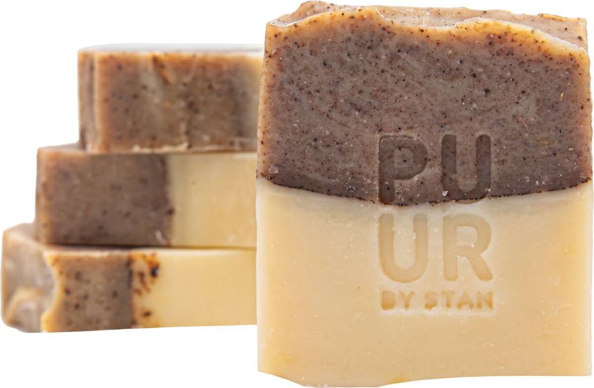 Goedkoopste Puurbystan Soap bar - Kaneel & sinaasappel - 100 plasticvrij, dierproefvrij, palmolievrij - Handgemaakt -100 Gram
