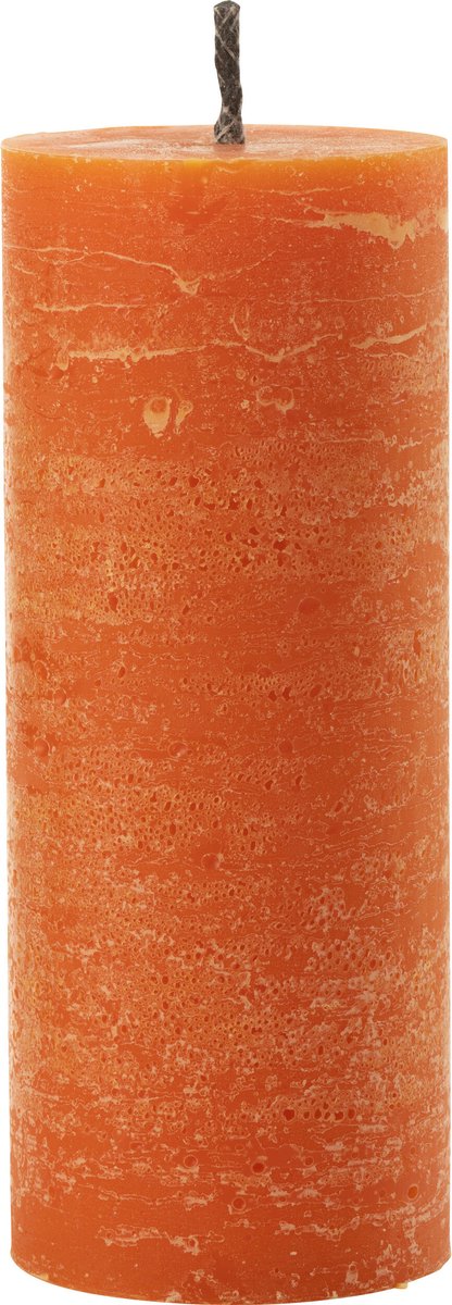 J-Line buitenkaars Pilaar Paraffine - oranje - large - 45U