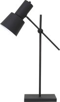 Light & Living Bureaulamp Preston - Zwart - 25x15x82cm - Modern