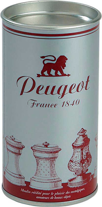 Peper- en Zoutmolen Peugeot Bistro Acryl 10 cm