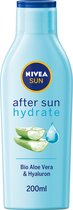 NIVEA SUN Hydraterende & Kalmerende Aftersun Lotion - Met hyaluronzuur en Aloë Vera - 200 ml