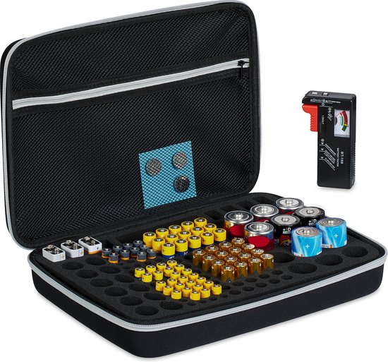 Battery Daddy Batterijbox - 180 Batterijen - Met Batterij Tester