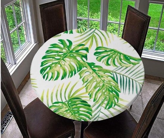 Rond tuintafelkleed met elastiek 91 cm - Elastisch tuintafelkleed Rond tuintafelkleed met elastiek 91 cm - Elastisch tuintafelkleed