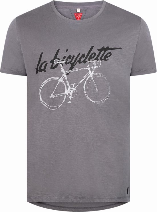 Le Patron T-shirt Grijs La Bicyclette