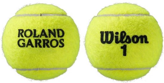 Wilson Roland Garros All Court Tennisballen - 4 can - 2 Blikken