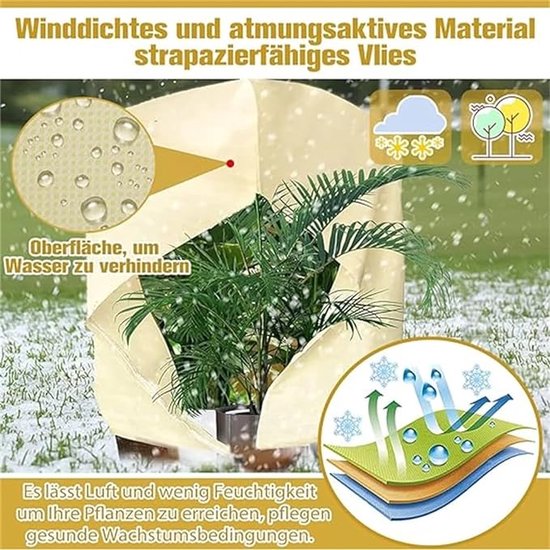 LYPPUL 250 x 360 cm, winterzeil, planten, winterhoes, beschermhoes