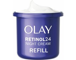 Olay Navulling Nachtcrème Retinol 24 - 4 x 50 ml - Voordeelverpakking