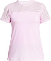 Rohnisch Miko Tee Pink Blossom - dames sport shirt - korte mouw - maat S