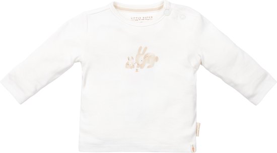 Little Dutch Baby Bunny T-shirt - Lange Mouw - Mt. 62