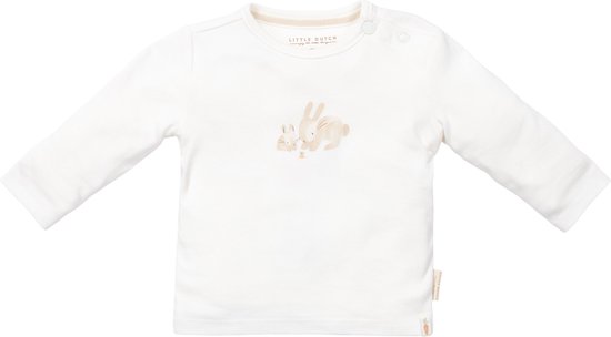 Little Dutch Baby Bunny T-shirt - Lange Mouw - Mt. 56