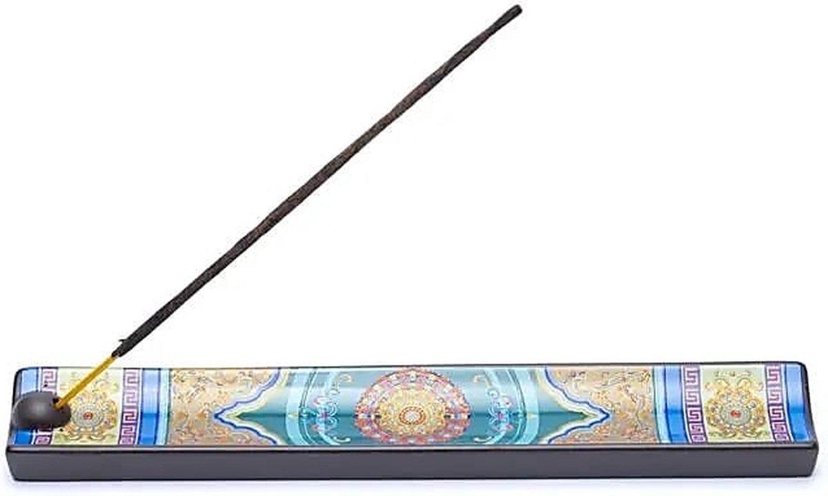 Keramische wierookhouder Mandala