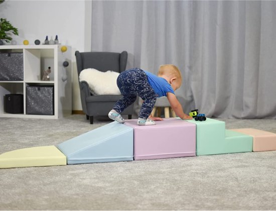 Ensemble de blocs de mousse Iglu | pastels | 5 pièces