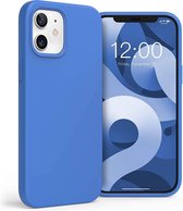 Beline Hoesje Silicone iPhone 13 mini 5.4" blauw