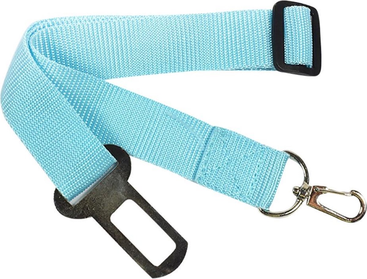 Hondengordel | autoriem voor honden | verstelbaar | blauw