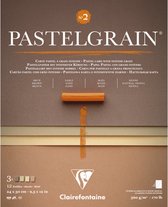 Clairefontaine Pastelmat - No.2 - Pastelgrain - 24 x 30 cm - 4 kleuren