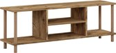 In And OutdoorMatch TV meubel Neha - 120x29x43 cm - Houtkleurig - Spaanplaat - Beukenhout - Stijlvol Design