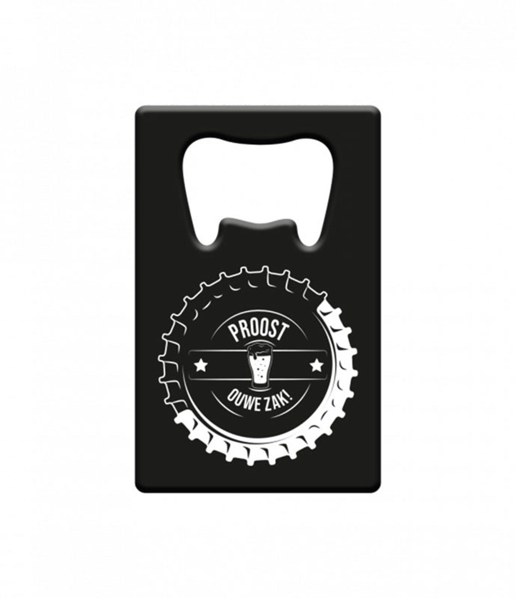 Metal beer opener - Ouwe zak