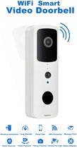 Wifi Camera Deurbel Camera Smart Home 1080P Video Deurbel Camera Buiten Draadloze Deurbel Nacht Beveiliging Intercom Camera Anti Diefstal