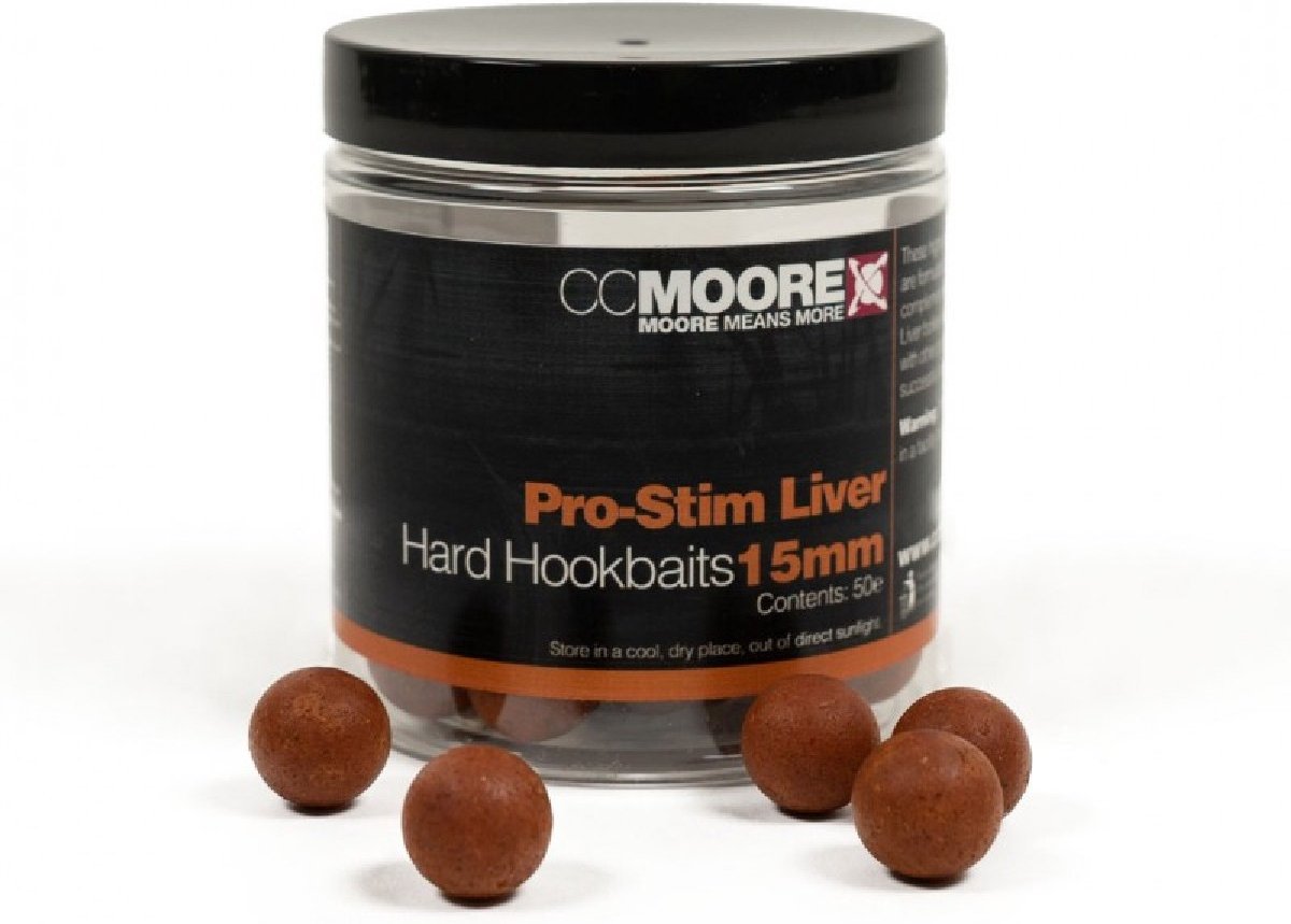 CC Moore Pro-Stim Liver Hard Hookbaits 24mm