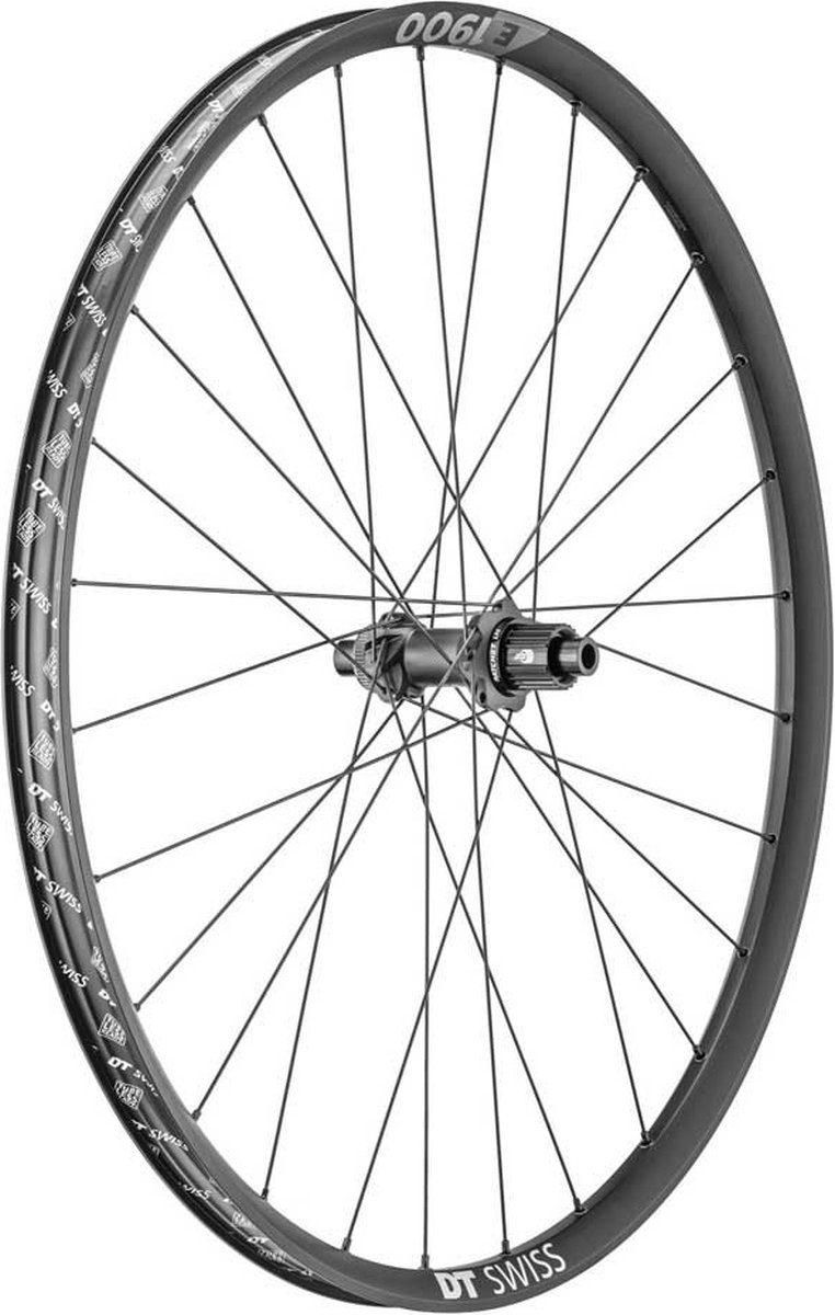 Dt Swiss E 1900 Spline 30 29´´ Cl Disc Tubeless Achterwiel Zwart 12 x 148 mm / Shimano/Sram HG