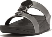 Fitflop Halo Bead-circle Metallic H-bar Slides Zwart EU 38 Vrouw