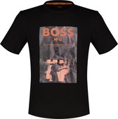 Boss Ticket 10260073 T-shirt Met Korte Mouwen Zwart L Man