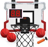 Basketbalkorf Mini met Automatische Teruggave - Indoor Basketbalspeelgoed met 3 ballen - Compacte Basketbal Set - Geschikt voor Kinderen en Volwassenen