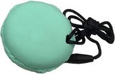 Bijtketting - kauwketting Macaron mint groen