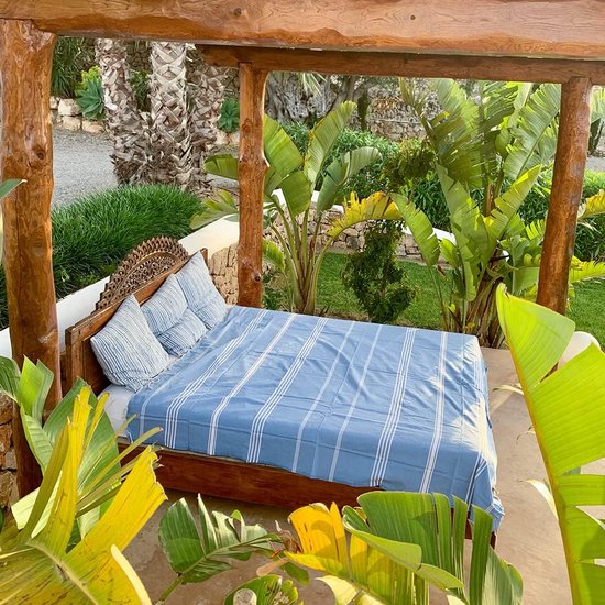 Grande serviette de plage 300 x 200 cm en 100 % coton, couverture de plage pour sauna familial, serviette de bain, chaise de plage XXL sans sable, serviette de hammam, emballée en cadeau.