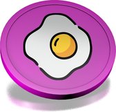 CombiCraft ontbijt consumptiemunten paars - Ø29mm - 100 stuks