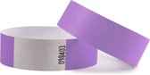 100 bracelets, Tyvek violet, CombiCraft