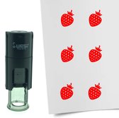 Koffiekop stempel - Zelfinkterende zwarte inkt