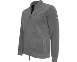 Cappuccino Italia - Heren Vest Sherpa Fleece Vest - Grijs - Maat M
