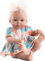 Paola Reina Minipikolines poupée bébé fille blanche aux yeux bleus 32cm