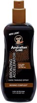 Australian Gold Dark Tanning Accelerator Spray Gel met bronzer - Zonnebrandcrème zonder SPF