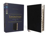 NIV, Thompson Chain-Reference Bible, Handy Size, European Bonded Leather, Black, Thumb Indexed, Red Letter, Comfort Print