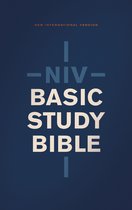 NIV, Basic Study Bible, Economy Edition, Paperback, Blue, Red Letter