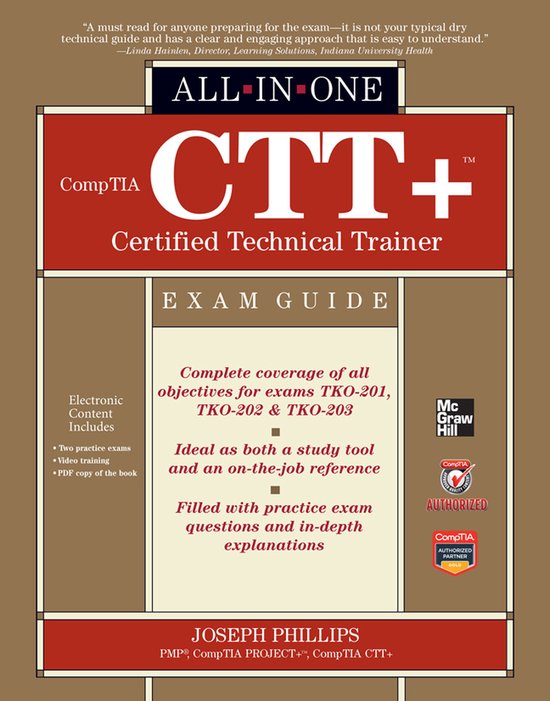 Comptia Ctt+ Certified Technical Trainer All-In-One Exam Gui - cover