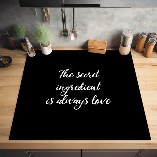 KitchenYeah® Inductie beschermer 60x60 cm - Quotes - Liefde - The ...