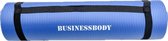 BusinessBody - Fitnessmat - Yogamat - Inclusief Draagkoord - 183 x 61 x 1 cm - Blauw