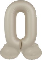 PartyWoo ster ballonnen 6 stuks, 14-puntige explosiemeter ballonnen uit één stuk met lint, zilveren sterfolieballonnen, grote Mylar-ballonnen voor babyshowerjongen, verjaardag, bruiloft (27 & 22 inch