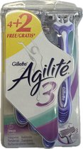 Lames de rasoir Gillette Gillette Lames jetables Agilite 3 pour femmes