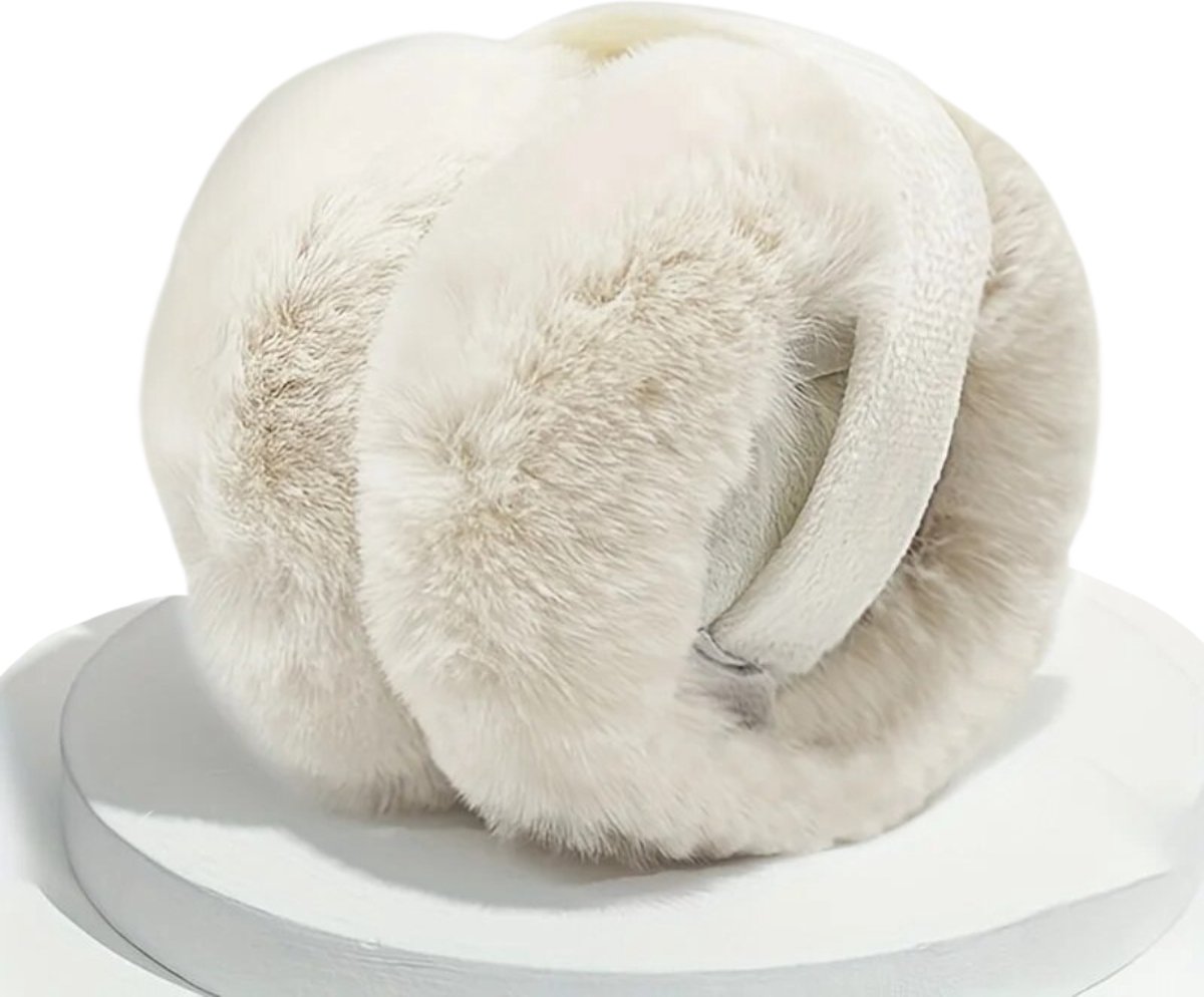Actania Oorwarmers - Oorverwarmers - Earmuffs - Ear Warmers - Dames - Heren - Volwassenen - Winter - Wit