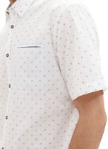 Tom Tailor Shirt Chemise avec imprimé intégral 1040138xx10 34713 Taille homme - XXL