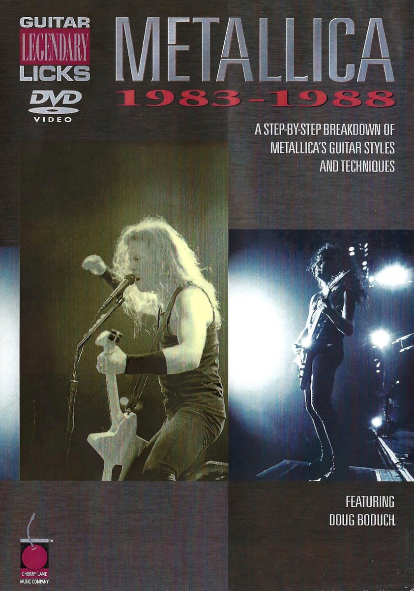 Metallica - Guitar Legendary Lick 1983-1988