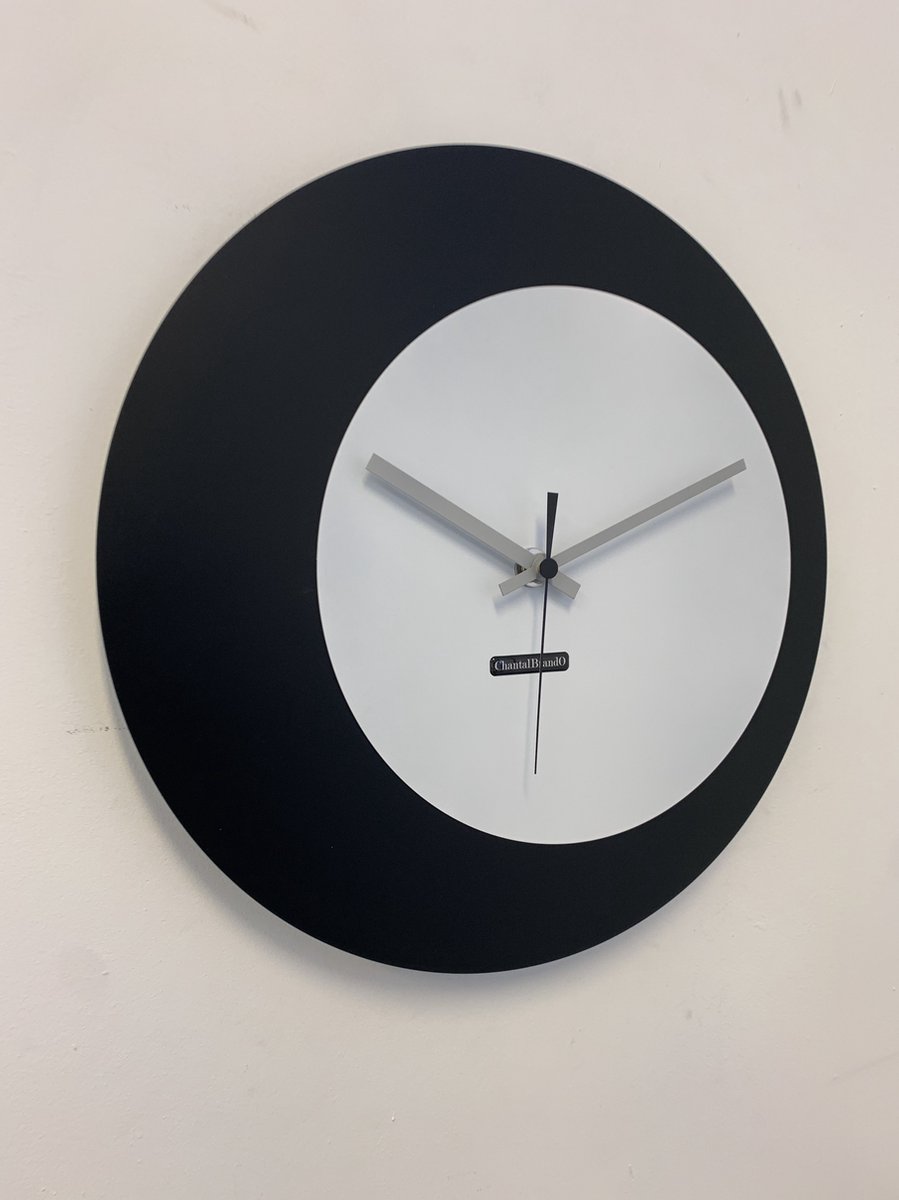 ChantalBrandO wandklok ECLIPS Modern Design