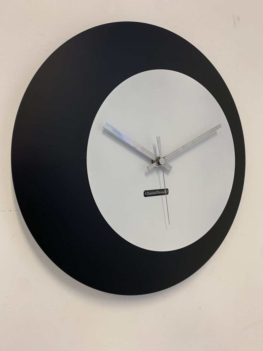 ChantalBrandO wandklok ECLIPS Modern Design